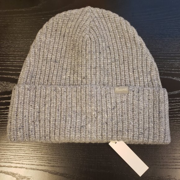 Chunky Merino Wool Cuffed Beanie 